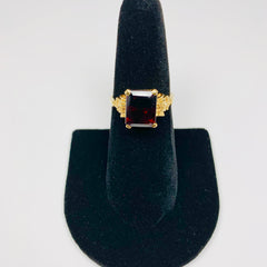 Vintage Garnet Ring 14k Gold - ONeil's Jewelry 