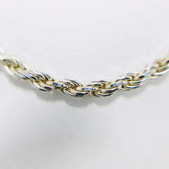 Men's Solid Rope Sterling Silver - ONeil's Jewelry 